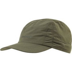 Craghoppers Ανδρικό Καπέλο Jockey Υφασμάτινο Χακί CMC100
