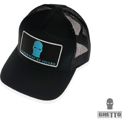 Ghetto Rapper Ανδρικό Καπέλο Jockey με Δίχτυ Snapback Υφασμάτινο Μαύρο