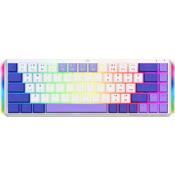 Proove AFK Ασύρματο Μηχανικό Gaming Πληκτρολόγιο 60% με Outemu Red Διακόπτες RGB White