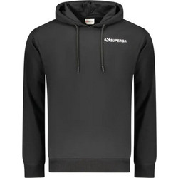 Superga Ανδρικό Φούτερ με Κουκούλα & Τσέπες Μαύρο S26340