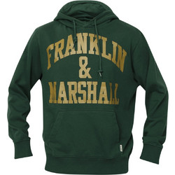 Franklin & Marshall Ανδρικό Φούτερ Fleece με Κουκούλα & Τσέπες Κυπαρισσί JM5010.000.2004P01-116
