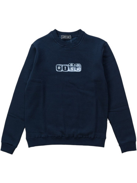 Cotton4all Ανδρικό Φούτερ Navy Μπλε 26-308