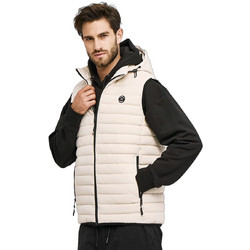 Camaro Αμάνικο Ανδρικό Μπουφάν Puffer Εκρού 25520-051-078