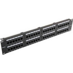 Safewell 04.024.0069 Patch Panel Rack 2U 19" 48 Θυρών Cat.5e Unshielded UTP