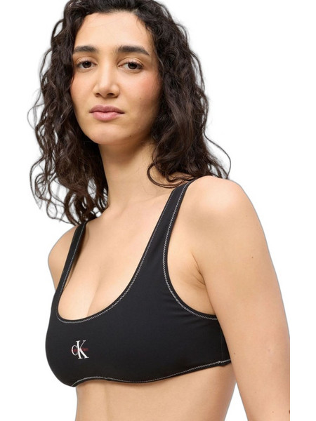 Calvin Klein Bikini Top Μπουστάκι Μαύρο LV00Q61100-UB1