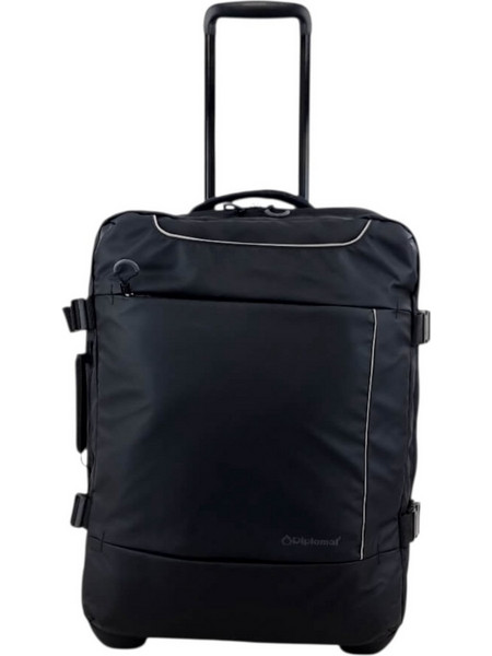 Diplomat BF211-55W Βαλίτσα Καμπίνας 55x40x20cm με 2 Ρόδες Μαύρη
