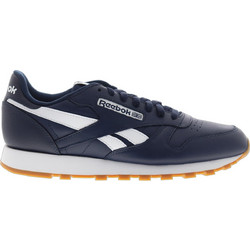 Reebok Classic Leather Ανδρικά Sneakers Navy Μπλε EG6424