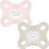 Mam Comfort Ορθοδοντικές Πιπίλες Σιλικόνης 3-12m Ροζ Γκρι 2τμχ 127SG