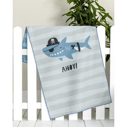 Nima Ahoy Παιδική Πετσέτα Θαλάσσης Microfiber Γαλάζια 70x140cm