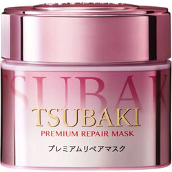 Shiseido Tsubaki Premium Repair Pink Camellia Μάσκα Μαλλιών για Επανόρθωση 180ml
