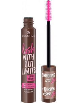Essence Lash Without Limits 05 Brown Tubing Mascara για Όγκο & Μήκος 12ml