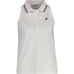 Gant Γυναικεία Μπλούζα Polo Αμάνικη Λευκή 3GW4201497-110