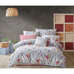 Homeline Σετ Σεντόνια Υπέρδιπλα Βαμβακερά 240x260 Next 3210