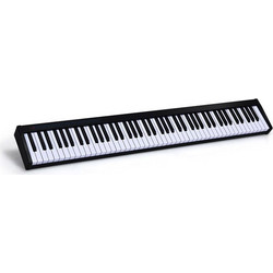 Costway MU10098DE-DK Αρμόνιο με 88 Πλήκτρα Τυπικής Αφής
