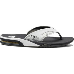 Reef Fanning Ανδρικές Σαγιονάρες Λευκές RF002026GRW-GWHT
