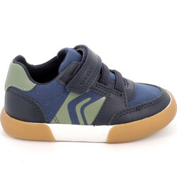 Geox Παιδικά Sneakers Navy Μπλε Πράσινο Mint B551NA05410CF4D3
