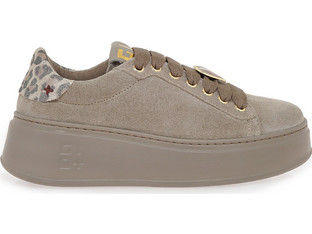 Gio+ Γυναικεία Sneakers Flatforms Μπεζ V197A4303-8Y1
