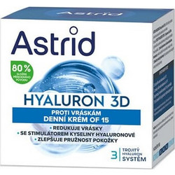 Astrid Hyaluron Against Wrinkles 3D Day Cream SPF15 50ml