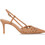 Primadonna Γόβες Slingback Δερμάτινες με Τακούνι Στιλέτο Μπεζ 03536EI