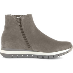 Gabor Γυναικεία Μποτάκια Αστραγάλου Suede Γκρι 76751-30