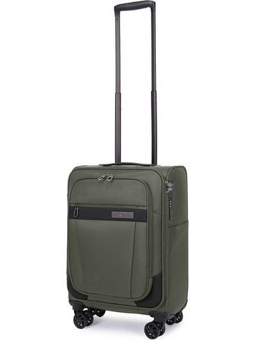 Cardinal 5200 Βαλίτσα Καμπίνας 55x35x19.5cm με 4 Ρόδες Χακί