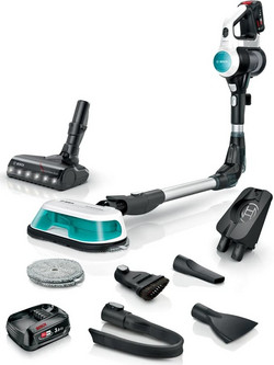 Bosch ProHygienic BCS712HYG5 Επαναφορτιζόμενη Σκούπα Stick & Χειρός 18V