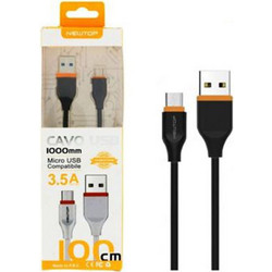 Newtop CU03 USB-A to USB-C 1m Black Orange