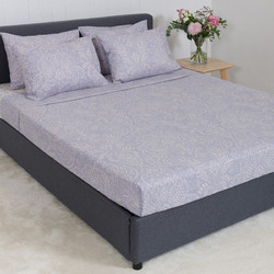 Naf Naf Σετ Σεντόνια Υπέρδιπλα Βαμβακερά 240x270 Summit 156 Atlantic Blue