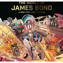 Puzzle The World of James Bond 1000 Κομμάτια