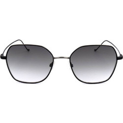 Safilo LINEA/T 11/S TI7 Γυναικεία Γυαλιά Ηλίου Τετράγωνα Μεταλλικά Ασημί με Γκρι Φακό