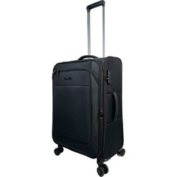 RCM 214 Βαλίτσα Καμπίνας 66x42x24cm με 4 Ρόδες Μαύρη