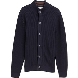 Tom Tailor Ανδρική Ζακέτα Πλεκτή με Κουμπιά Navy Μπλε 1048729-10668