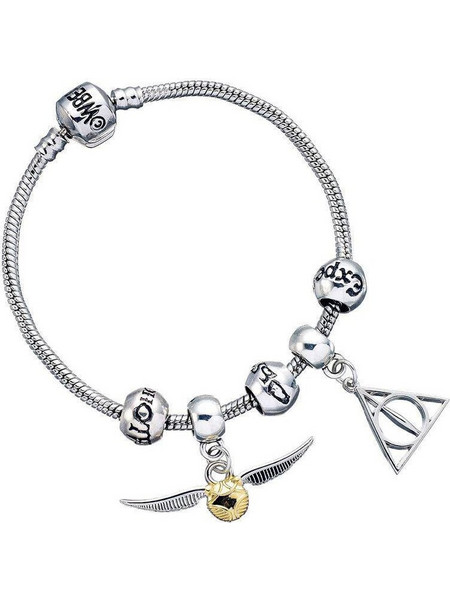 The Carat Shop Harry Potter Γυναικείο Βραχιόλι Ασημί HP0090