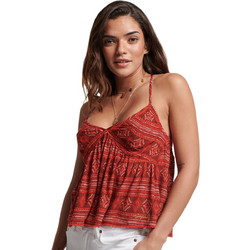 Superdry Γυναικείο Καλοκαιρινό Crop Top Rusted W6011561A-8RU