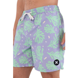 Hurley Ανδρικό Μαγιό Βερμούδα με Σχέδια Λιλά MBEU00016-126
