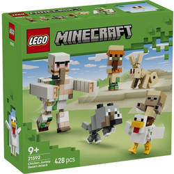 Lego Minecraft Chicken Jockey Desert Attack για 9+ Ετών 21592
