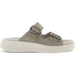 Gabor Γυναικεία Σανδάλια Suede Ανατομικά Γκρι 62861-34