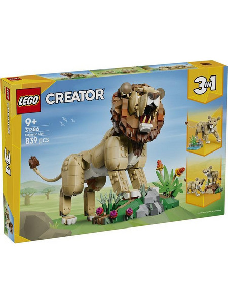 Lego Creator Wild Animals Majestic Lion για 9+ Ετών 31386