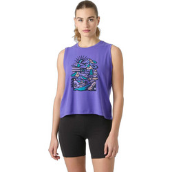 Helly Hansen Γυναικείο Αθλητικό Crop Top Μωβ 63509-690
