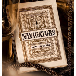 theory11 Navigators Τράπουλα Λευκή