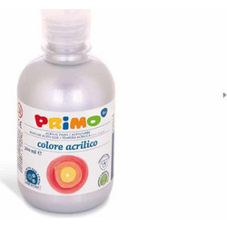 Primo 910 Silver Ακρυλικό Χρώμα Ζωγραφικής 300ml