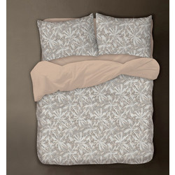 Isadore Lorraine Σετ Σεντόνια Υπέρδιπλα Βαμβακερά 240x260 Twister Flower Brown