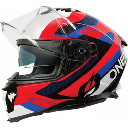 Oneal Challenger Exo V.25 Black White Red Blue Κράνος Μηχανής Full Face
