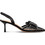 Envie Shoes Γόβες Slingback με Τακούνι Στιλέτο με Φιόγκο & Στρας Μαύρες E45-23159-001