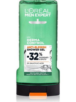 L'Oreal Paris Men Expert Derma Control Ανδρικό Αφρόλουτρο σε Gel 300ml