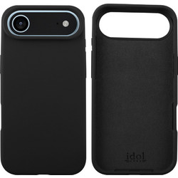Idol 1991 Velvet Elite Side Camera Guard Back Cover Black (iPhone Air)
