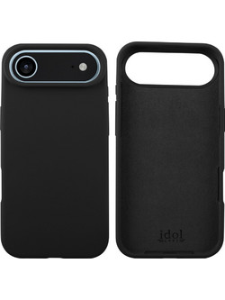 Idol 1991 Velvet Elite Side Camera Guard Back Cover Black (iPhone Air)