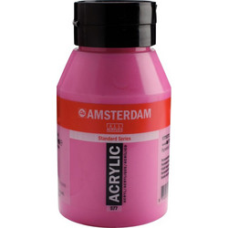 Royal Talens Amsterdam 577 Permanent Red Violet Ακρυλικό Χρώμα Ζωγραφικής 1lt