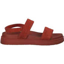Marco Tozzi Γυναικεία Σανδάλια Suede Κόκκινα 2-28510-20