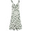 Vero Moda Midi Καλοκαιρινό Καθημερινό Φόρεμα Floral Χακί 10341603
